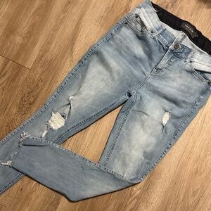 Torrid Light Blue Distressed Women Jeans